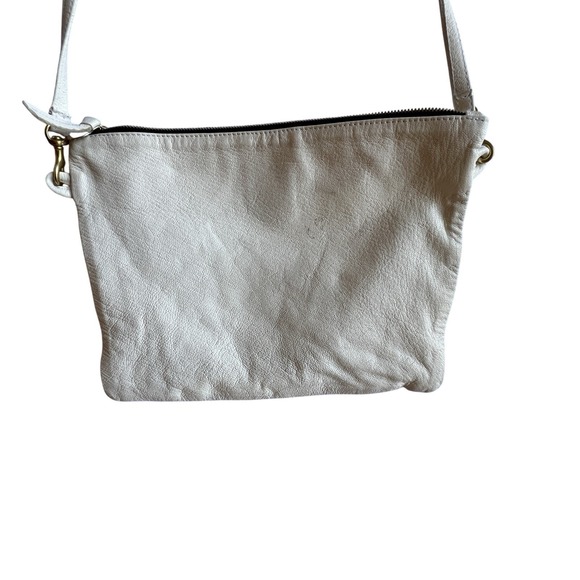 Clare V Cream Crossbody Bag Minimalist French Girl Chic Purse Lightweight - Picture 2 of 16